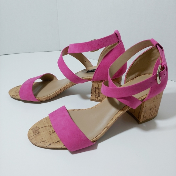 Parker & Sky Shoes - Parker & Sky Sandals-Hot Pink